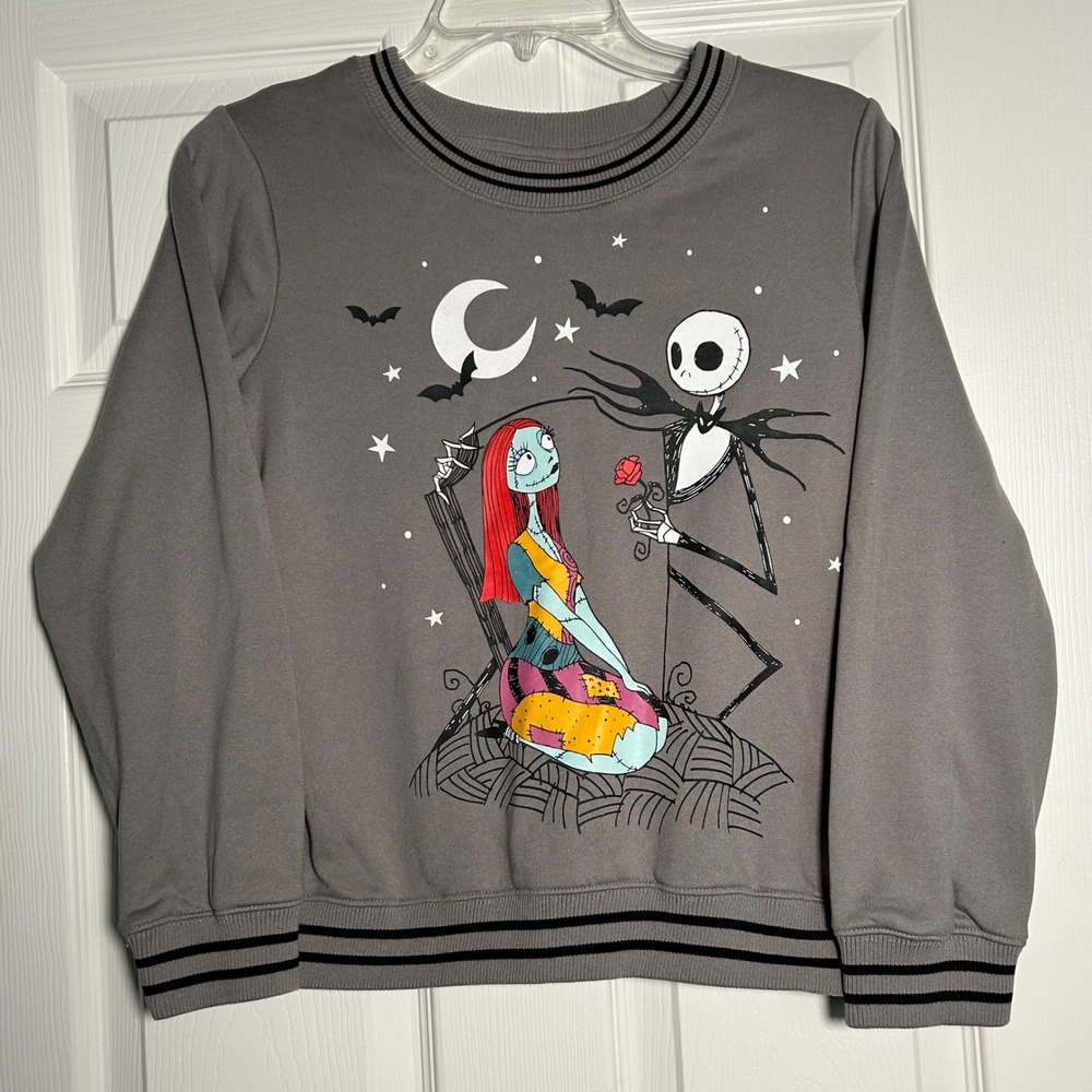 Disney Tim Burton The Nightmare Before Christmas Kids Sweatshirt XL